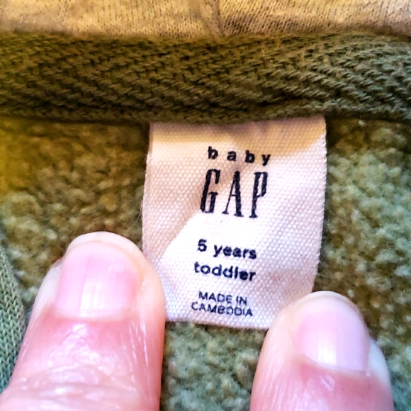 GAP Camo Zipper Hoodie Jacket - Picture 3 of 3